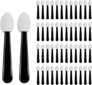50Pcs Eyeshadow Applicator Brush, Eye Shadow Brush Pack Make up Applicators D...