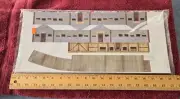 Bachman 1983 MASH 4077TH HO Scale Cardboard Building Diorama Structures