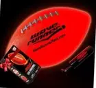 Waverunner Glow in the Dark Football - LED Light up Football - for Kids, Youth