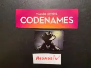 Codenames ASSASSIN Game Replacement Pieces VLAADA CHVATIL 2015