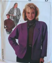 Simplicity Sewing Pattern 7089 Misses Jacket Sizes 10-14 Vintage UNCUT