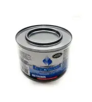 Methanol Blue Gel 2.5 Hour Handy Chafing Fuel Flame Gel 7oz Can