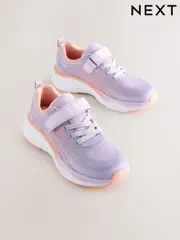 Purple Elastic Lace-Up Trainers (AR0205) | $48 - $66