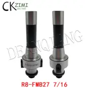 1×R8 FMB27 Shell Mill Arbor Drawbar Thread 7/16-20 For 80mm Diameter Cutter Head