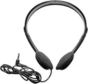 Maxell® HP-100 On-Ear Headphones with Microphone, Black