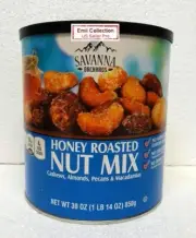 Savanna Orchards Honey Roasted Nut Mix Cashews, Almonds, Peanuts & Macadamias