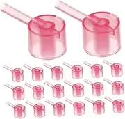 MUSISALY 50pcs Perfume Dispenser Pump for Travel Easy Press Perfume Refill Kit Spray Bottle Portable Skincare Accessories