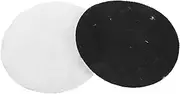 2pcs Self Stick Wool Buffing Discs for Drill Polishing Wheels for Car Wood Stone Surfaces Efficient Polishing Easy Installation for Angle Grinder