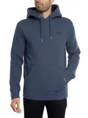 Superdry Men's Essential Logo Pullover Hoodie, Blue
