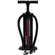 Intex Double Quick III Swimming Pool Inflatable Float Hand Air Pump-68615E, 19",