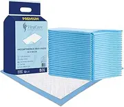 15 x Premium Incontinence Bed Pads 90x90 cm | Incontinence Bed Sheets | Provides Soft Feel | Disposable Bed Mats for Incontinence | Bed Protectors Kids | Maternity Bed Mats | (1 Pack of 15)