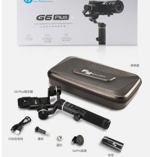 飛宇穩定器 GOPRO微單手機運動相機三軸手持雲臺跟焦 G6+ 微單 手機 名片機 手機 相機都可以用G6Plus