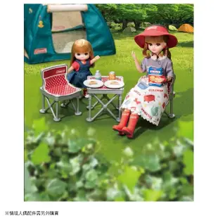 【TAKARA TOMY】Licca 莉卡娃娃 配件 LF-09 Coleman露營桌椅配件組(莉卡 55週年)