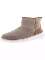 Generation Zerogrand Women Faux Leather Trim Water Resistant Ankle Boots SH9#YZB