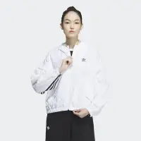 在飛比找Yahoo奇摩購物中心優惠-ADIDAS ADC WB W 三葉草 女風衣外套-白-IP