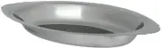 12 oz Oval Stainless Au Gratin Dish, 12-Ounce, Silver