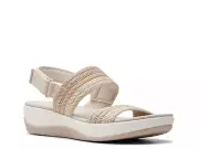 Woman's Sandals Clarks Cloudsteppers Arla Stroll Wedge Sandal