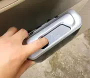 Car Auto Interior Door Slot Mini Garbage Can Rubbish Dust Bin Trash Box (for: Porsche)