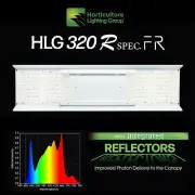 HLG 320 Rspec FR Quantum Board LED Grow Light Panel Full Spectrum Lamp