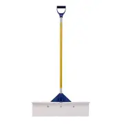 Snow Pushers 36" Poly Blade with Reflective Tape & Comfortable Handle