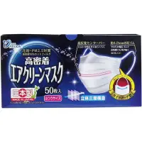 在飛比找Yahoo!奇摩拍賣優惠-高密著 成人口罩 日本口罩 50入 17.5公分 日本製