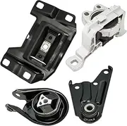 PHILTOP 4PCS Engine Motor Mount and Transmission Mount Replacement for Mazda 3 2004 2005 2006 2007 2008 2009 L4 2.0L