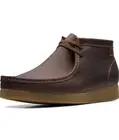 Clarks Shacre Boot Mens 12W Dark Brown Beeswax Leather! Brand New!!