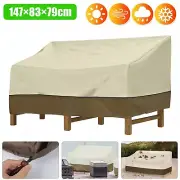 Patio Bench Loveseat Cover Casual Seating Waterproof Outdoor Lawn Sofa Furniture