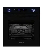 [Kleenmaid] Krystal Glass Built-In Multifunction Oven XL 60cm 82L in Black