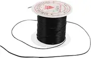 KAILIKETIY Human Hair Extension Tools Hair Extension Supplies Seamless Hair Extensions Jewelry Tools Thread Rope for Jewelry Making Nylon Thread Transparent Aquarium Thread Nylon Yarn Black
