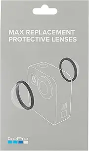 GoPro MAX Replacement Protective Lenses Max Replacement Protective Lenses, Black (ACCOV-001)
