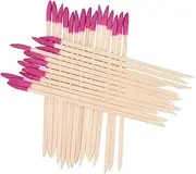 HEALEEP 50pcs Double-ended Sanding Sticks for Crafts and Models Fine Detailing Polishing Tool for Hobbyists and Enthusiasts for Finishing
