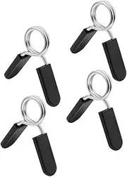 KITANDOVE Barbell Clamp Set Dumbbell Bar Buckle Spring Clip Collars for Weight Plates