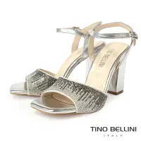 在飛比找Yahoo奇摩購物中心優惠-TINO BELLINI 義大利進口星空閃鑽高跟涼鞋FSMT