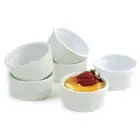 Norpro Ramekin Set White 6 Included 4oz Each Porcelain