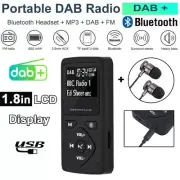 Mini Handheld DAB/DAB + FM Radio LCD Portable Pocket Digital Receiver+Earphone