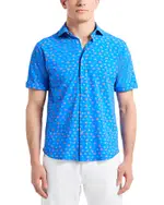 Robert Graham Lobster Roll Knit Short Sleeve Shirt