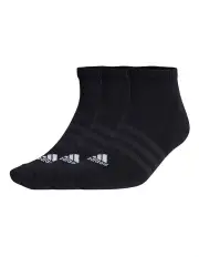 [Adidas] Low Cut Sock 3 Pack in Black