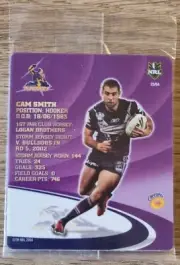 NRL Samboy The Footy Frames Tazo ~ Cameron Cam Smith ~ Melbourne Storm ~ A 25/64