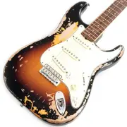 Fender MEX Mike McCready Stratocaster (3-Color Sunburst/Rosewood) 793773 Guitar