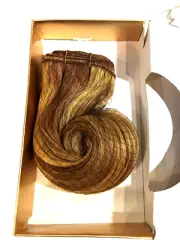 ZURY 100% Human Hair ULTRA BODY Weaving Hair 10" Tangle Free Color HF Honey Moon