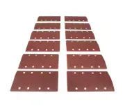 WEN 6313SP 1/3 Sheet Sander Hook-and-Loop Sandpaper Assorted Grits (12-Pack)