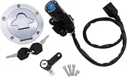Ignition Switch for YZF-R25/R3 2015-2019 Motorcycle Ignition Switch Fuel Gas Cap Seat Lock Key Set Motorcycle Ignition Switch Lock