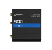 Teltonika RUT271 Redcap 5G Router, Instant LTE Failover, Backward Compatible with 4G LTE Cat 4, Low Latency, High Capacity, PSU included RUT271002000
