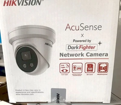 Hikvision 6MP AcuSense Darkfighter DS-2CD2366G2-IU Audio Mic CCTV Camera 2.8mm