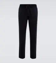 [Loro Piana] Loro Piana Whitney slim cotton-blend pants UK 38 blue