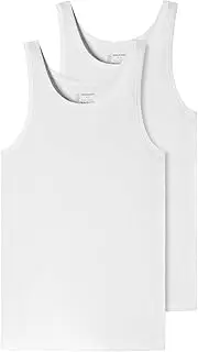 [Schiesser] Men's 95/5 Organic Cotton Unterhemd schmale Träger Underwear