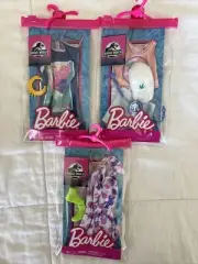 Bundle Of 3 Barbie Jurassic World Clothes
