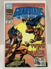 Guardians of the Galaxy #23 Talon vs Rancor - 1992 Marvel Comics