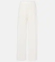 [Melissa Odabash] Melissa Odabash Adi high-rise palazzo pants AU 14 white